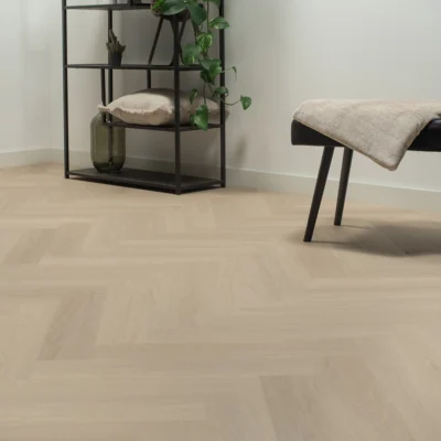 Visgraat Klik PVC – Beige Eiken